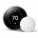 T3007EF Nest Learning Thermostat 3rd Generation Stainless Steel