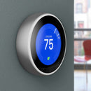 T3007EF Nest Learning Thermostat 3rd Generation Stainless Steel
