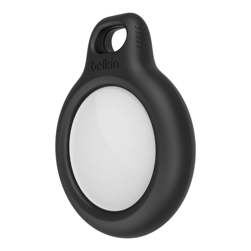 F8W973btBLK Secure Holder with Key Ring AirTag Black