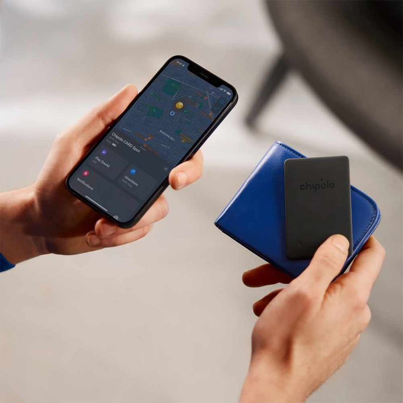 CHC21RC21M1R1MRFREN Spot BUNDLE (Works with the Apple Find My Network) (Card Spot and One Spot) Black