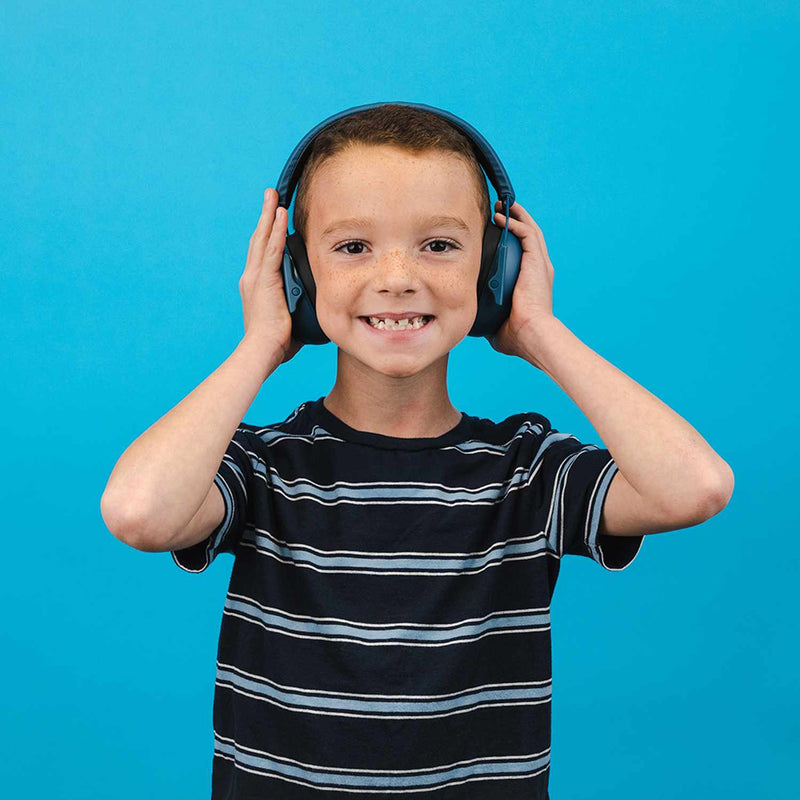 IFCPHJKPROTECTRNVY122 JBuddies Protect Kids Hearing Protection Navy