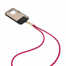 Ideal of Sweden Cord Phone Strap Multi Magenta