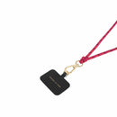 Ideal of Sweden Cord Phone Strap Multi Magenta