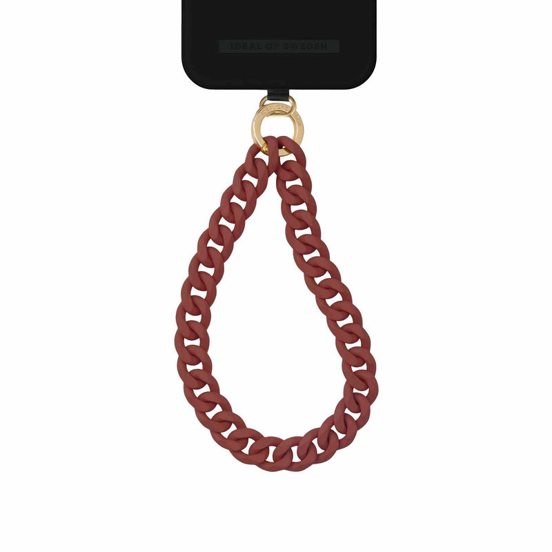 Ideal of Sweden Phone Wristlet Strap Dark Amber