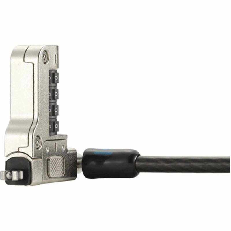 Kensington Slim N17 2.0 Combination Laptop Lock for Wedge Shaped Slots Silver/Black