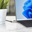 Kensington Slim N17 2.0 Combination Laptop Lock for Wedge Shaped Slots Silver/Black