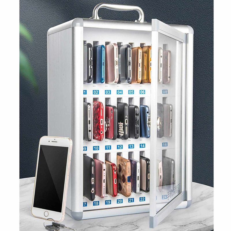 JLXHD1236 Mobile Phone Locker Silver