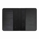 Satechi Vegan-Leather Passport Cover with Find My Black