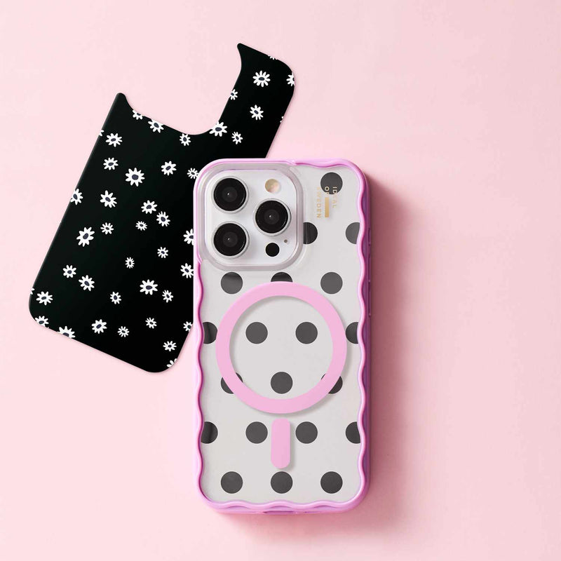Ideal of Sweden Print Pack Ecru Noir for iPhone 16/15/14/13 Pro Max