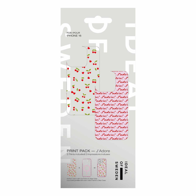 Ideal of Sweden Print Pack J'adore for iPhone 16