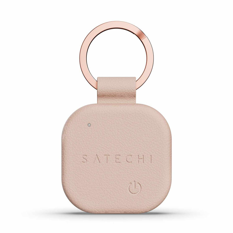 Satechi Vegan-Leather FindAll Keychain Desert Rose