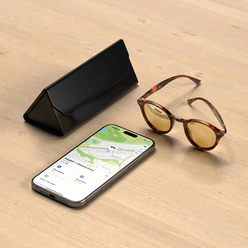 STLFAGCK Vegan-Leather FindAll Glasses Case Black