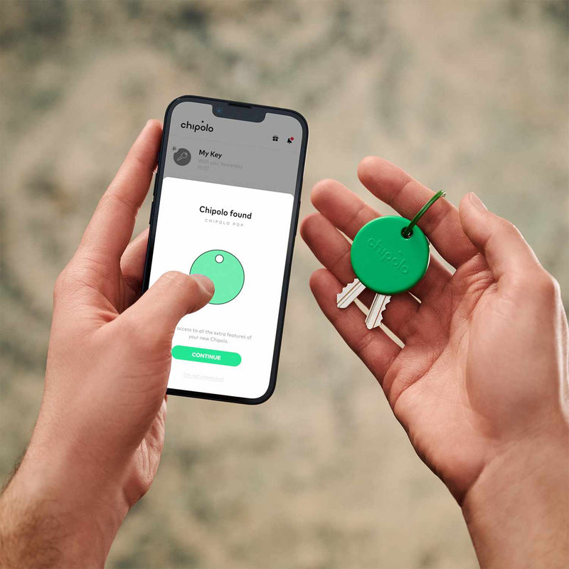 RWS0000005000 POP Tracking Tag (Works with Google’s Find My Device or Apple Find My) Green