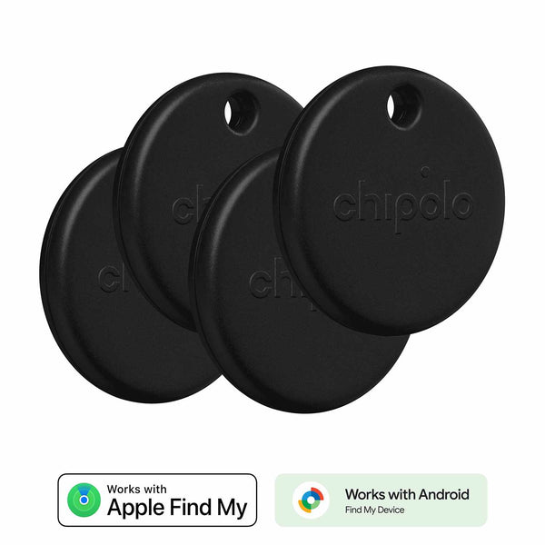 RWS0000007000 POP 4 Pack Tracking Tag (Works with Google’s Find My Device or Apple Find My) Black