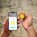 Chipolo POP Tracking Tag (Works with Google’s Find My Device or Apple Find My) Yellow