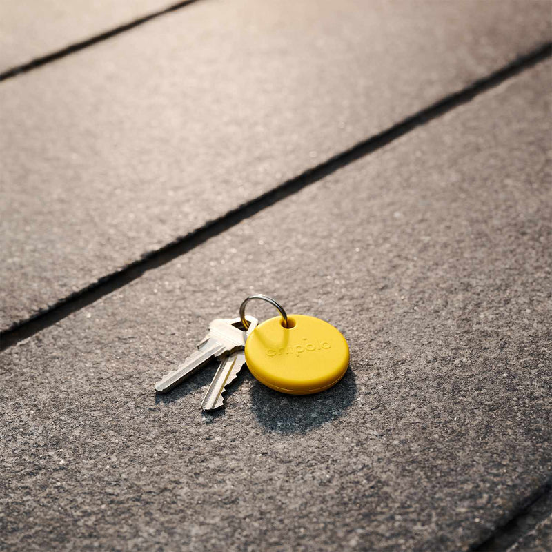 RWS.0000002 POP Tracking Tag (Works with Google’s Find My Device or Apple Find My) Yellow