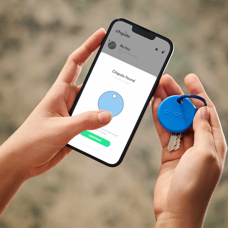 RWS.0000004 POP Tracking Tag (Works with Google’s Find My Device or Apple Find My) Blue