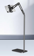 YXHD202175129BKC 175cm Ground Stand Holder for Tablets 07-10-inch Black with Customization