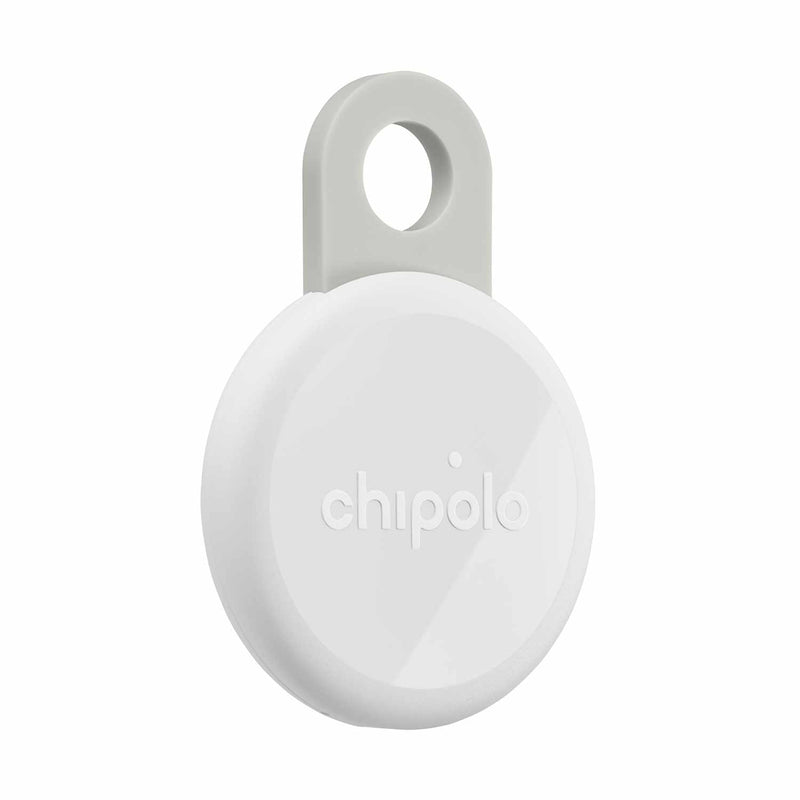 Chipolo LOOP Tracking Tag (Works with Android's Find Hub Device or Apple Find My) Chalk