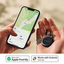 Chipolo LOOP Tracking Tag (Works with Android's Find Hub Device or Apple Find My) Charcoal