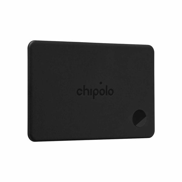 Chipolo CARD Tracking Tag (Works with Android's Find Hub Device or Apple Find My) Charcoal