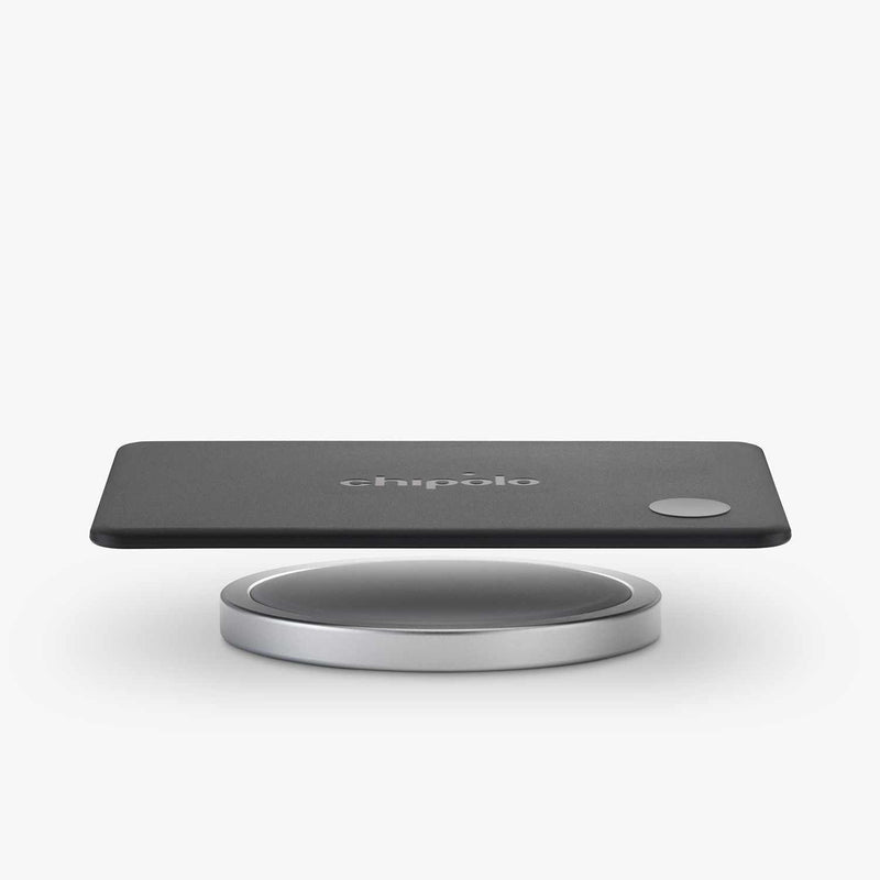 Chipolo CARD Tracking Tag (Works with Android's Find Hub Device or Apple Find My) Charcoal