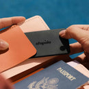 Chipolo Loop & Card Item Finder Bundle (Works with Android's Find Hub Device or Apple Find My) Charcoal