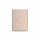 Satechi Vegan-Leather Passport Cover with Find My Desert Rose