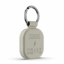 Satechi Vegan-Leather Keychain with Find My Sand