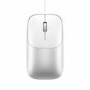 Satechi Slim LX Wired Mouse Silver