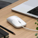 Satechi Slim LX Wired Mouse Silver