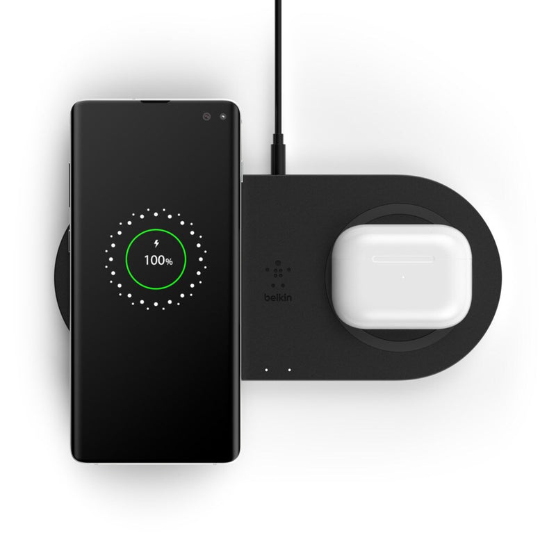 Belkin Dual Wireless Charging Pad 10W Black