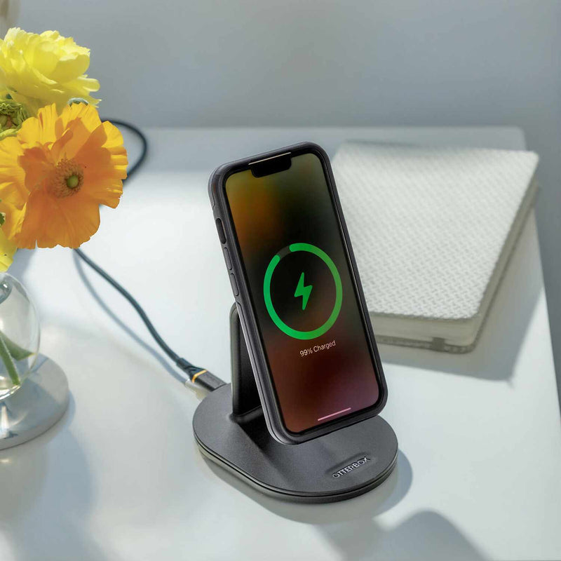 7881165 Wireless Charger Stand for MagSafe 7.5W Black/Glow Radiant