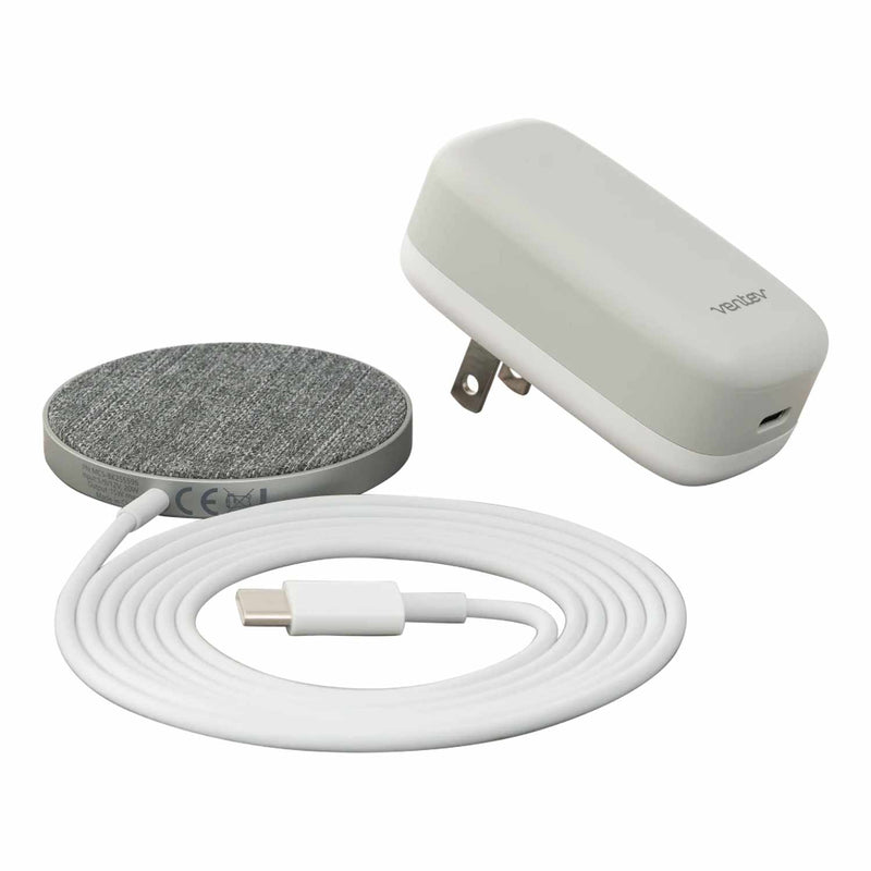 Q25SLV266627 15W Qi2 Magnetic Charger White