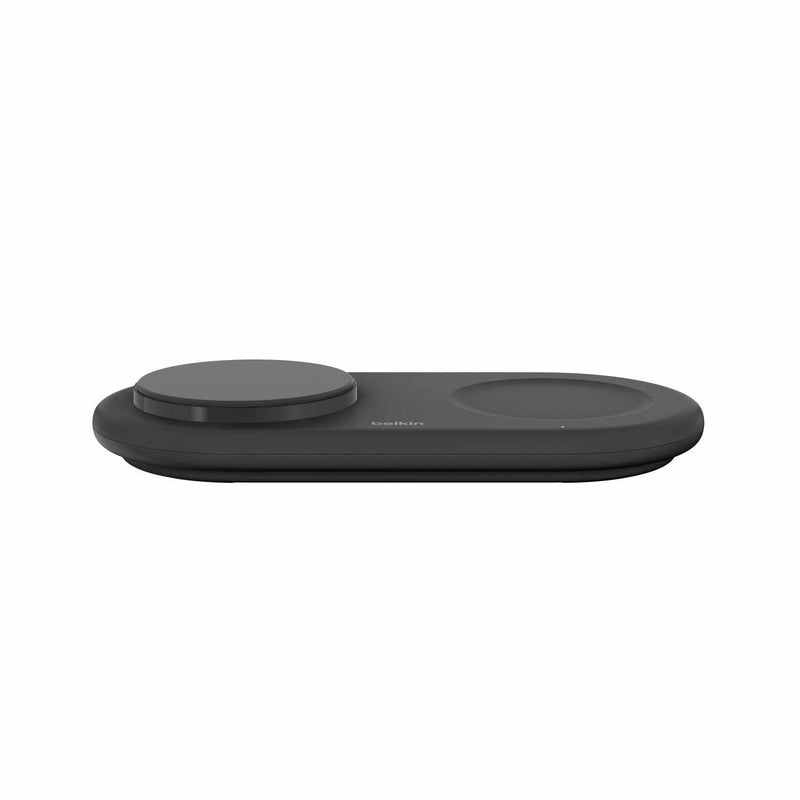 WIZ021ttBKCA Qi2 2-in-1 Pad with 5W USB-C Port Black