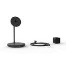 BEWCQi22in1 Qi2 2-in-1 Wireless Charging Stand 15W MagSafe-Compatible Black
