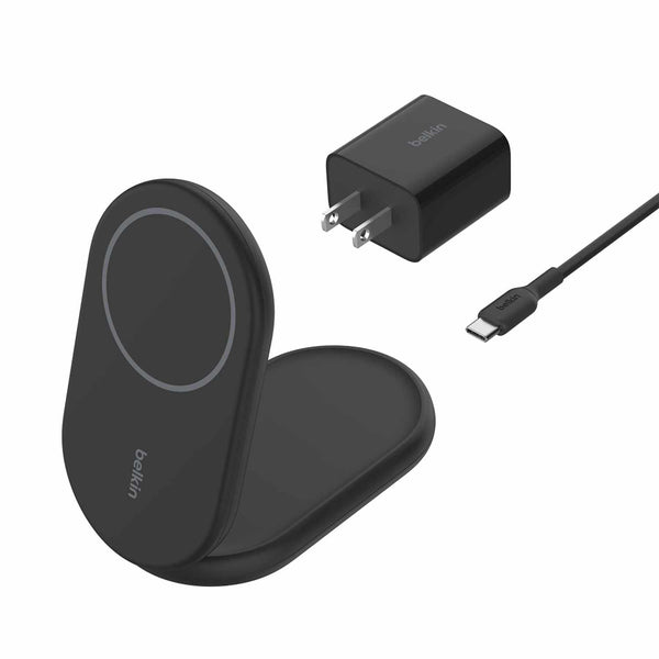 WIB007ttBK Qi2 Magnetic Wireless Charging Stand Black