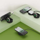 Satechi OntheGo 3-in-1 Wireless Charger Black