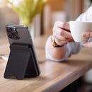 STB5Q2SK Qi2 5K Magnetic Power Bank with Stand Black