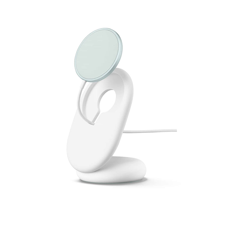 GA10042WW Pixelsnap Qi2 Charger with Stand Grey/White