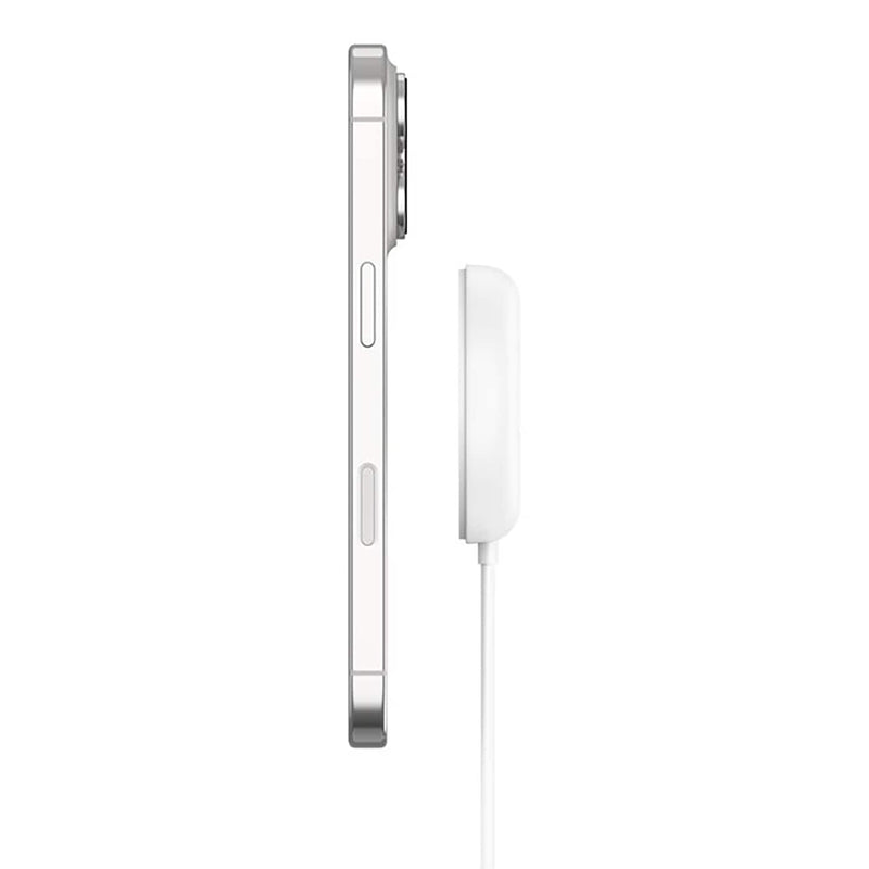 WIA011ttWH BoostCharge Qi2 15W Charging Puck White