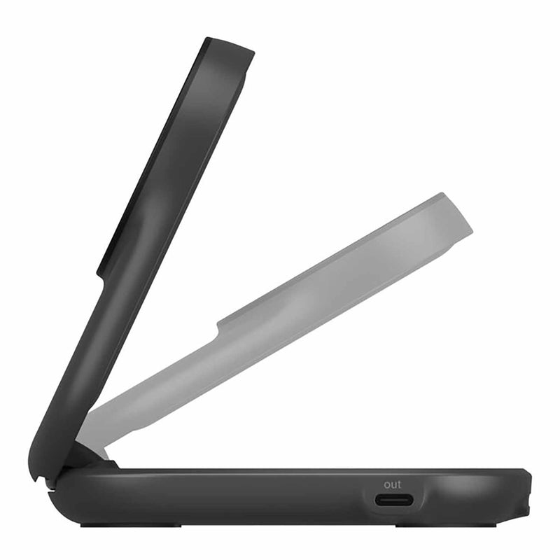 Belkin UltraCharge 2-in-1 Qi2 Foldable Magnetic Charger 25W Black