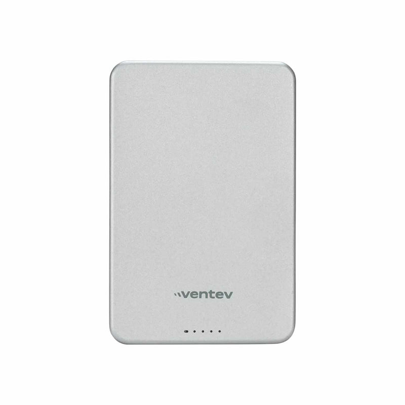 Ventev 15W Qi2 5000 mAh Portable Battery Gray