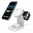 OtterBox Qi2 3-in-1 Wireless Charging Stand 25W White