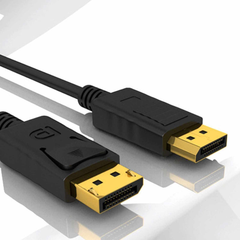 Bulk Packaging 4K DisplayPort Extension Cable Adapter 1.8M Black