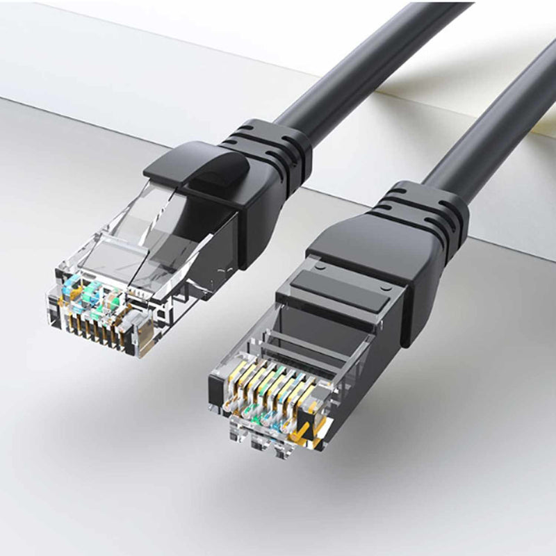 Bulk Packaging CAT6 Ethernet RJ45 Cable 1M Black