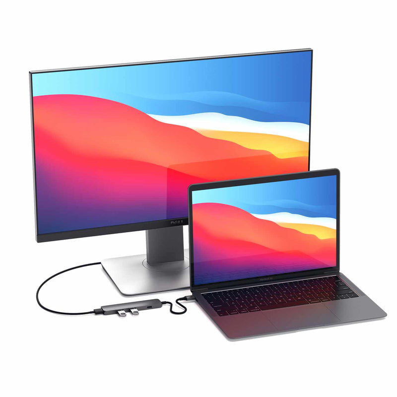 STCMAM USB-C MultiPort Adapter Space Gray