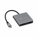Helix/Retrak 3-in-1 USB-C Adapter with USB-A HDMI and USB-C Ports