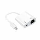 YLDZADPTL2RJ45L Lightning to RJ45 Adapter White