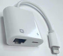 YLDZADPTL2RJ45L Lightning to RJ45 Adapter White